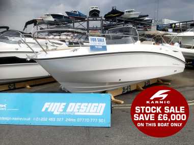 New Karnic 1851 MKII Center Console Save £6,000 Now £34,000 inc vat with 100hp outboard ​inc all options on this boat