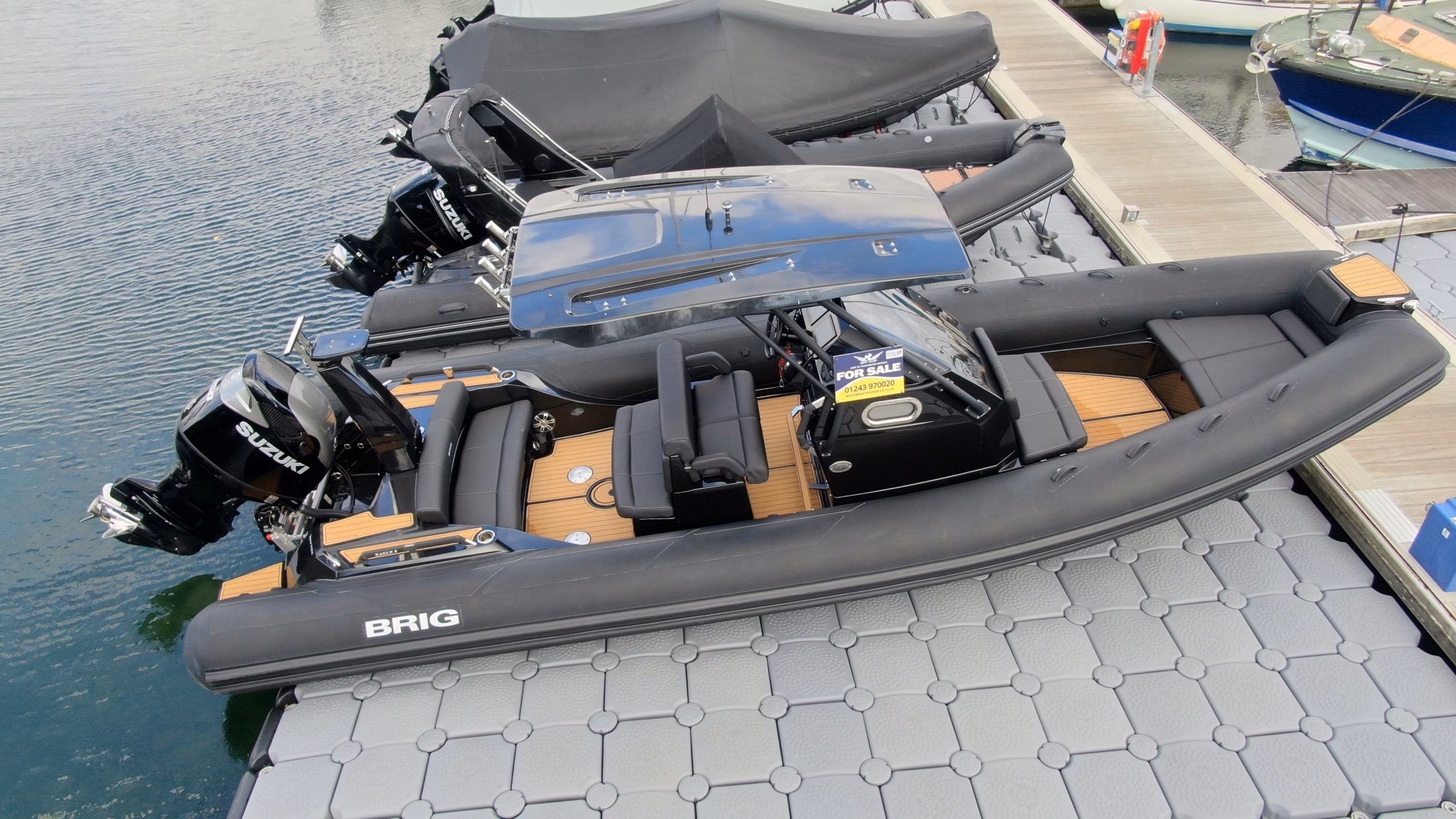 BRIG Eagle 8 RIB – Suzuki 350HP Powerhouse – £99,000