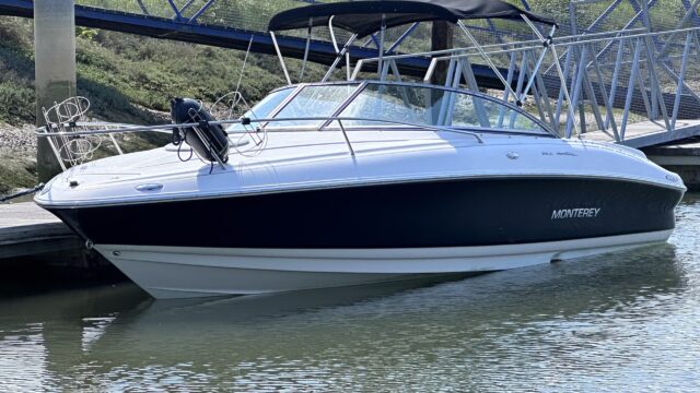 MONTEREY 218 LC – STYLISH CUDDY CABIN CRUISER £15,999