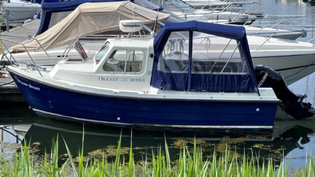 ORKNEY PILOTHOUSE 20 – VERSATILE FISHING BOAT £34,950